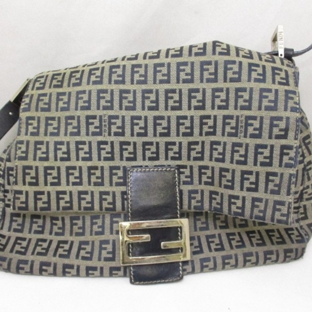 Fendi Zucca Canvas Handbag